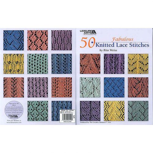 50 fabulous knitted lace stitches