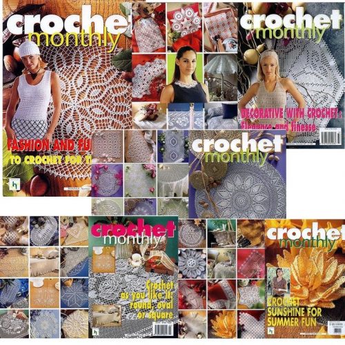 crochet monthly all