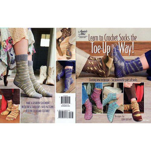 Learn to Crochet Socks Toe-Up Way