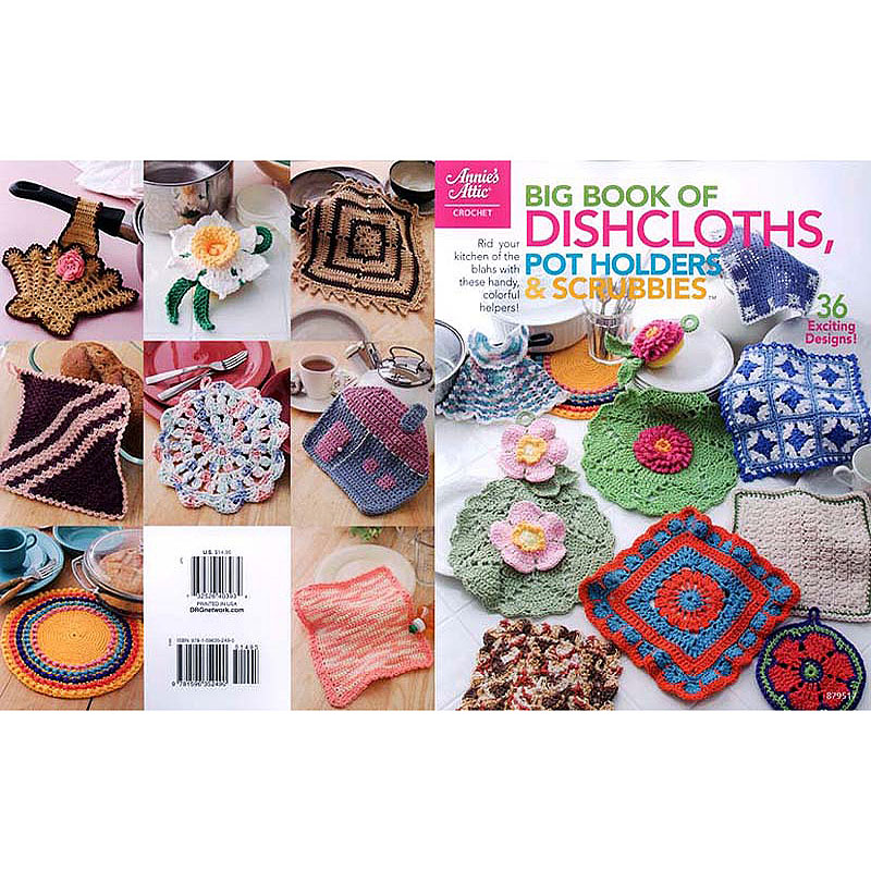 big book of dishcloths and pot holders