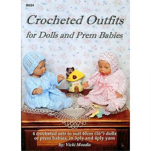 crocheted outfits for dolls and prem babies