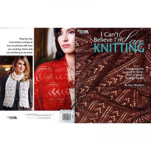 i can't believe i'm lace knitting