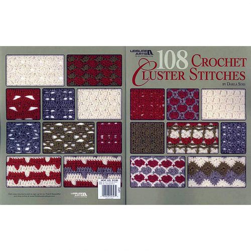 108 crochet cluster stitches