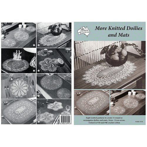 more knitted doilies & mats