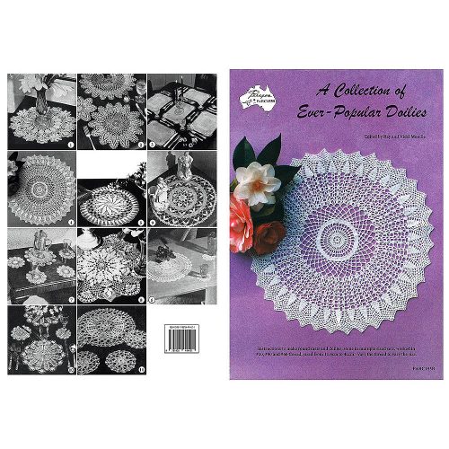a collection of ever popular doilies