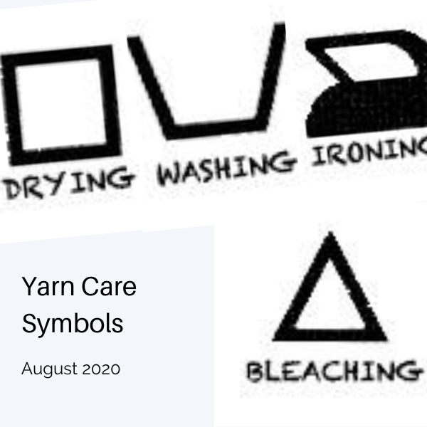 Do you know what all the care symbols on the yarn labels represent?