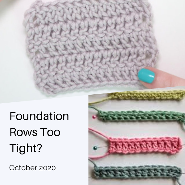 Have you found that when you begin a crochet project the first row is narrower than the rest and a little rounded?  This may be because your beginning chain was too tight.  Find out various techniques to eliminate this.