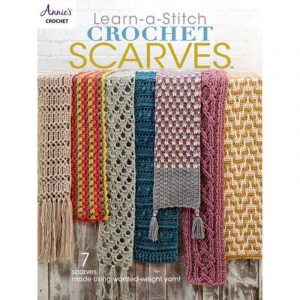 learn-a-stitch crochet scarves