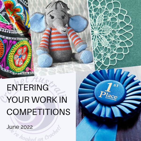 entering crochet competitions