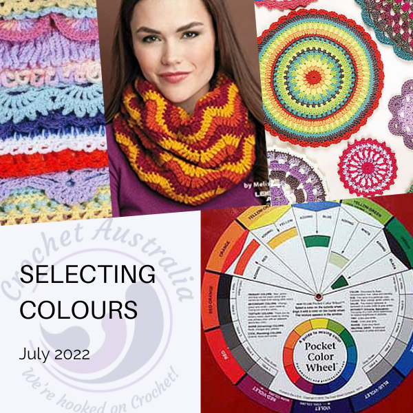 selecting colours crochet australia