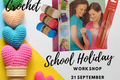 Learn to Crochet School Holiday Fun