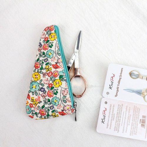 folding scissors knitpro with case