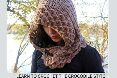 Crochet A Hooded Cowl Class