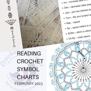 reading crochet symbols crochet australia