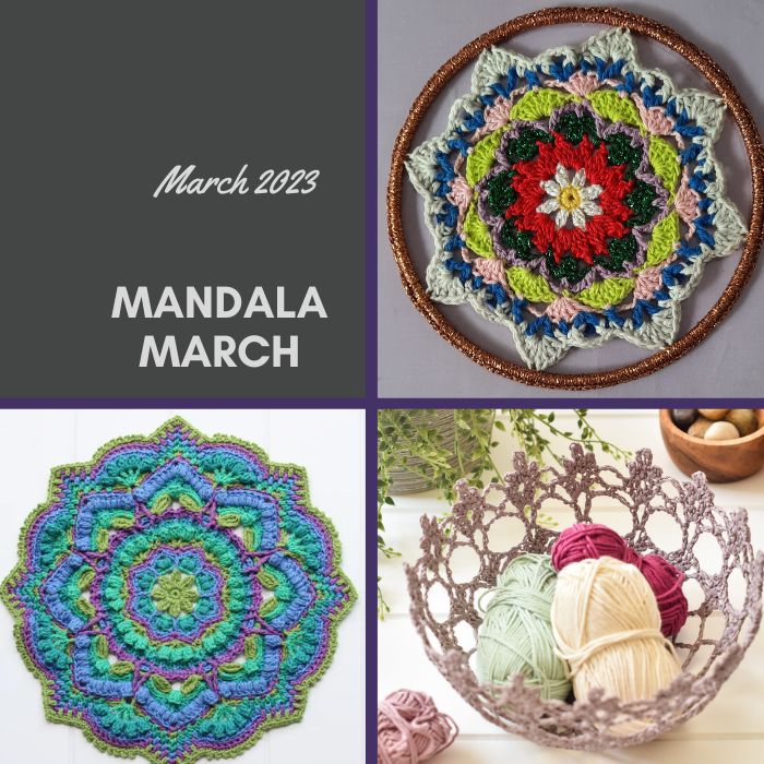 Mandala-Style Throws to Crochet