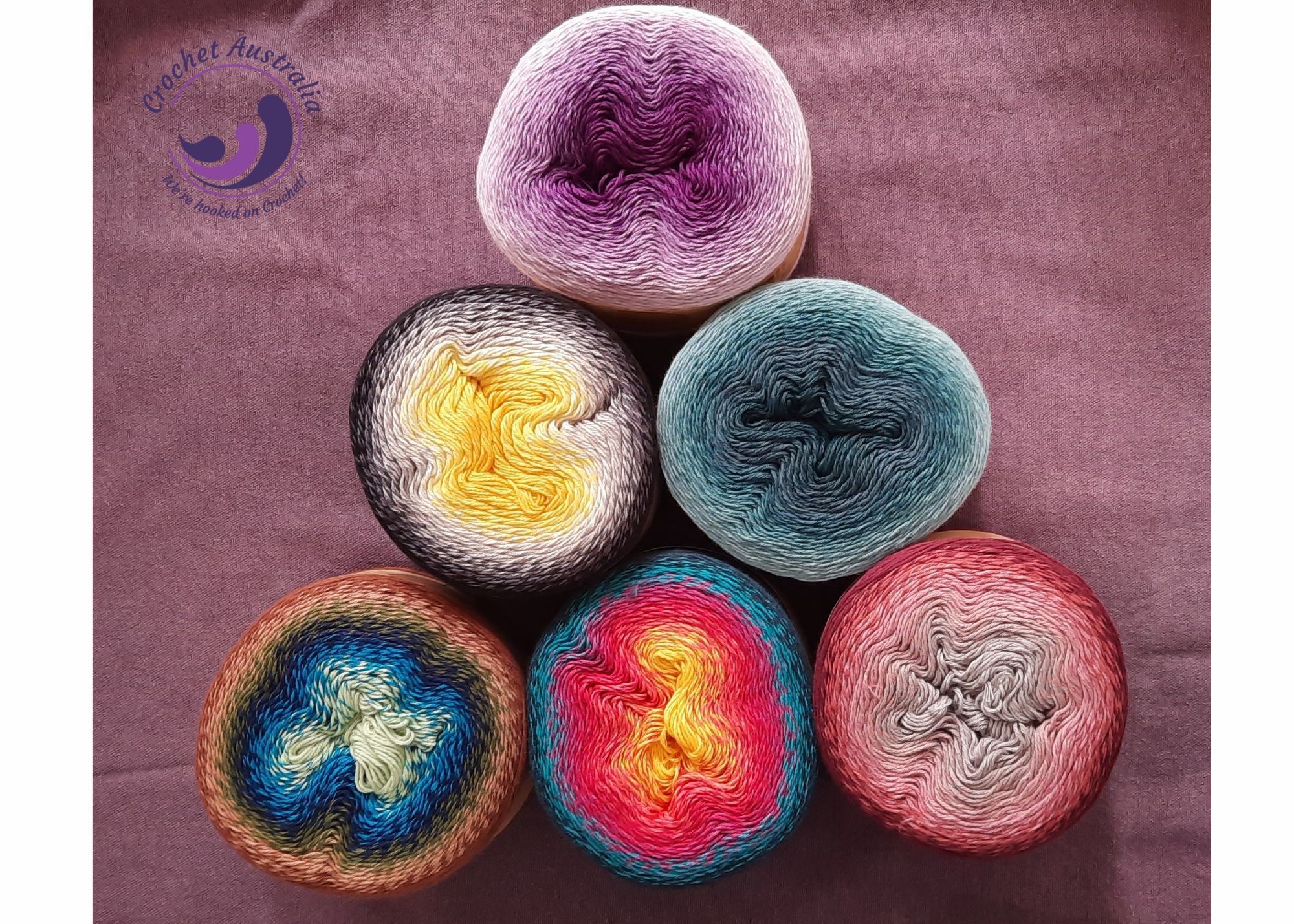 array of whirls