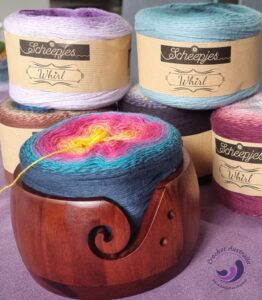 whirl in yarn bowl
