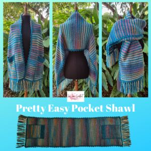pretty easy pocket shawl kit