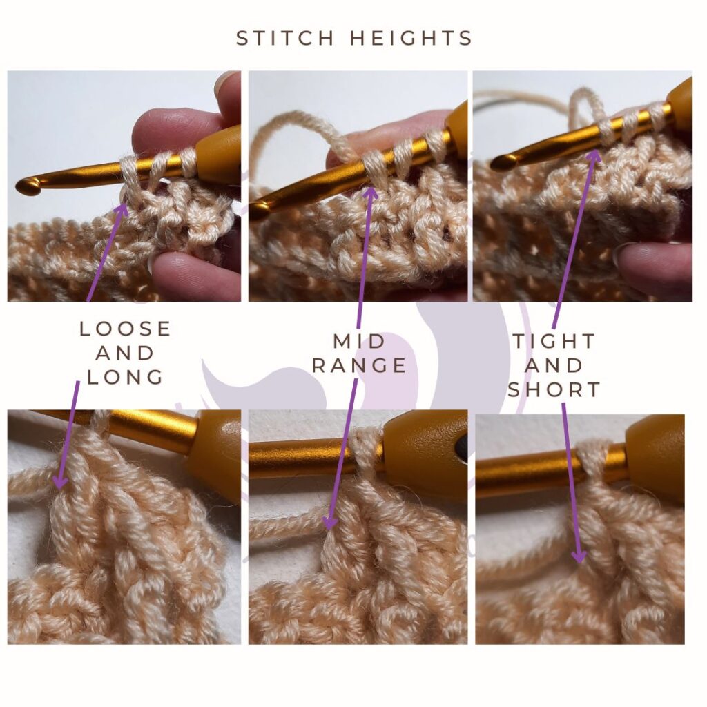 stitch height