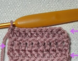 removing the gap in treble crochet alternative chain