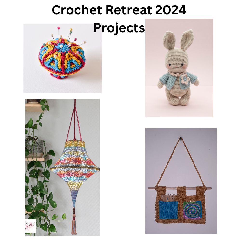 crochet retreat 2024 hunter valley projects