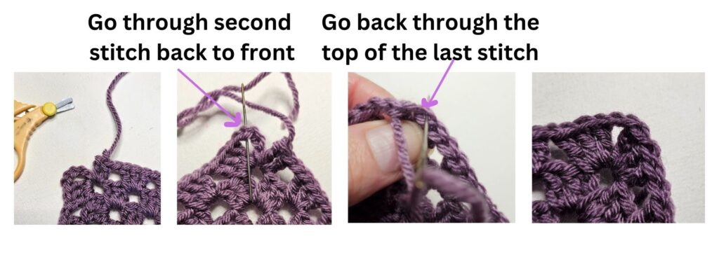 crochet australia invisible join