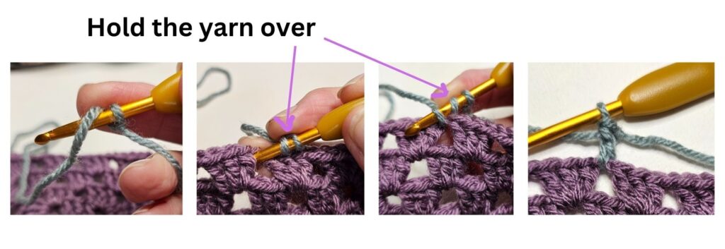 crochet australia standing stitch