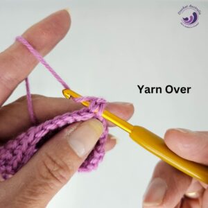 how to yarn over