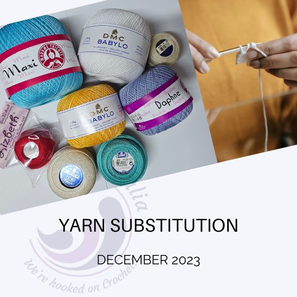 substituting yarn crochet australia