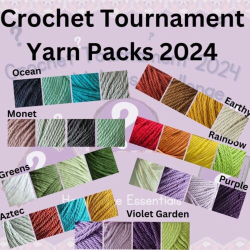 crochet tournament 2024 yarn packs