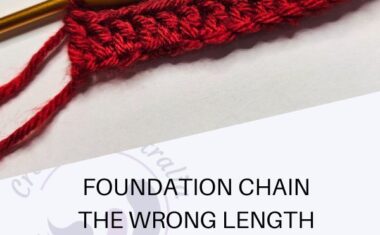 Foundation Chain Stitch Count not Right?