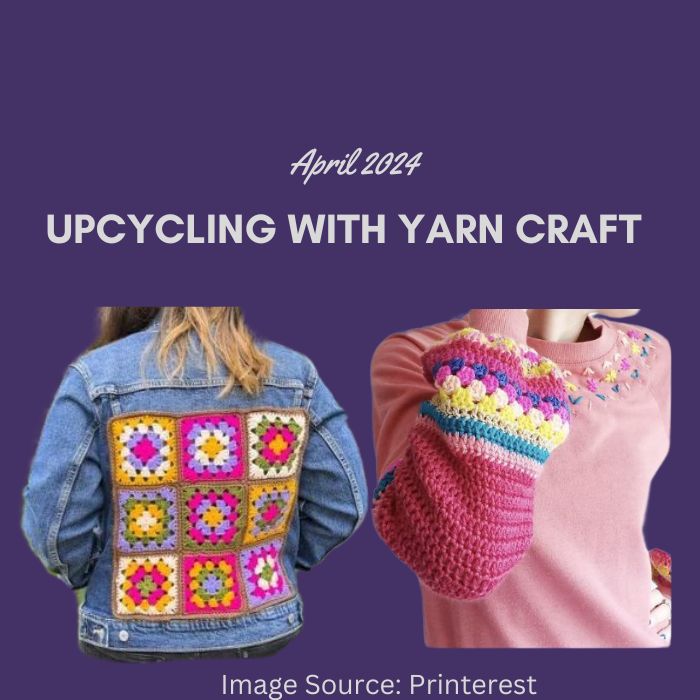 crochet australia upclycling with yarn