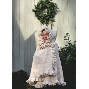 ruffled cape