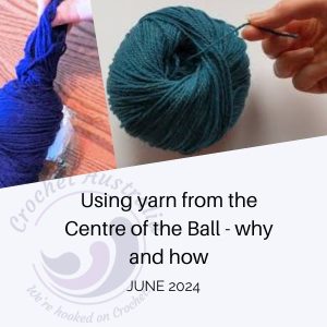 using yarn from the centre