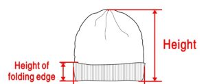 measuring hat height