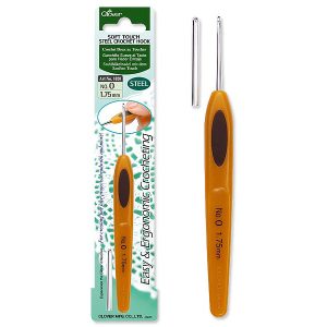 Clover Arthritic Soft Touch Crochet Hook Steel