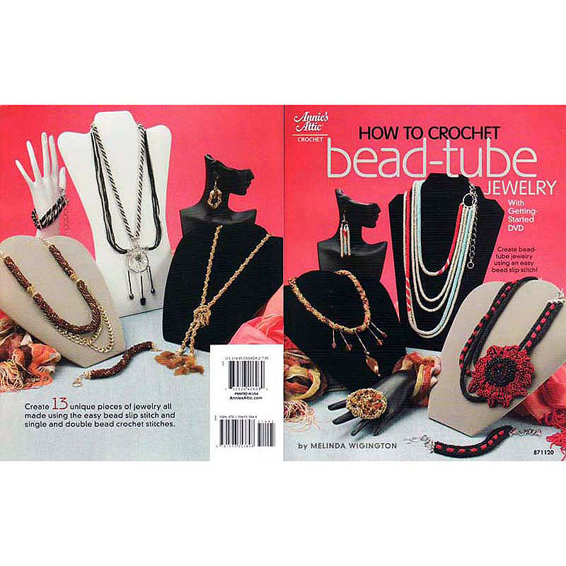 How to Crochet Bead-Tube Jewelry + DVD
