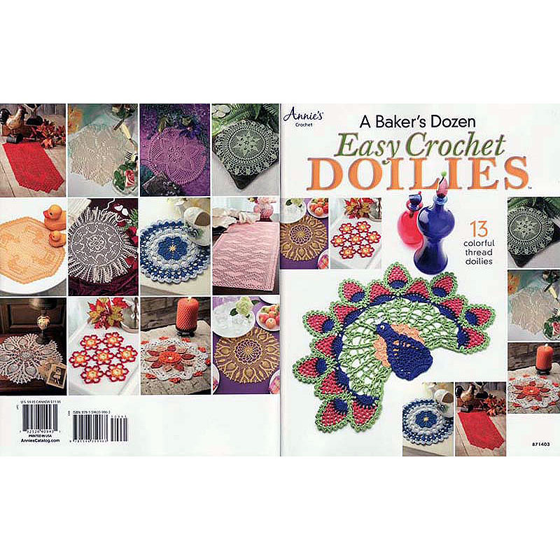 Bakers Dozen Easy Crochet Doilies