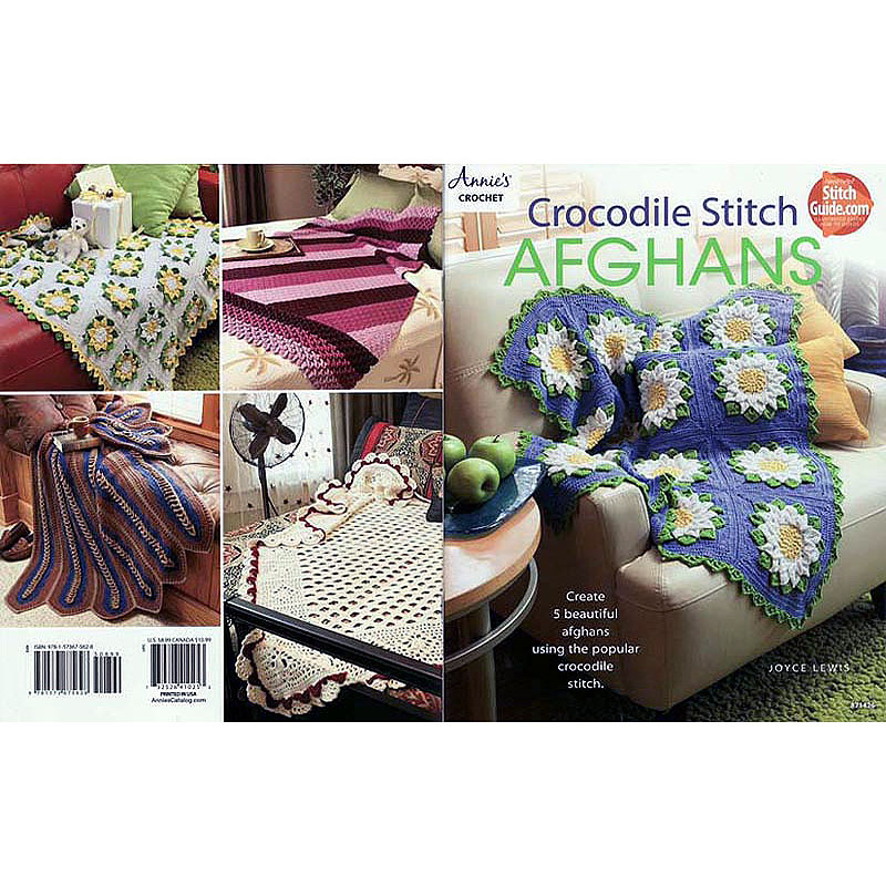 Crocodile Stitch Afghans