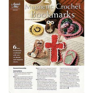 Magnetic Crochet Bookmarks