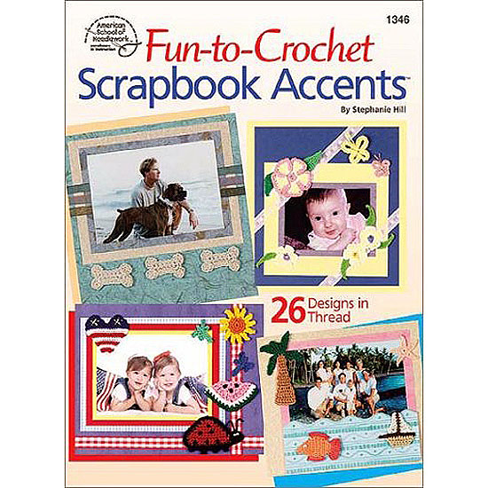 Fun-to-Crochet Scrapbook Accents