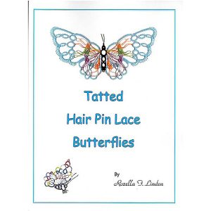 Tatted Hairpin Lace Butterflies