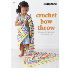 Crochet Bow Throw