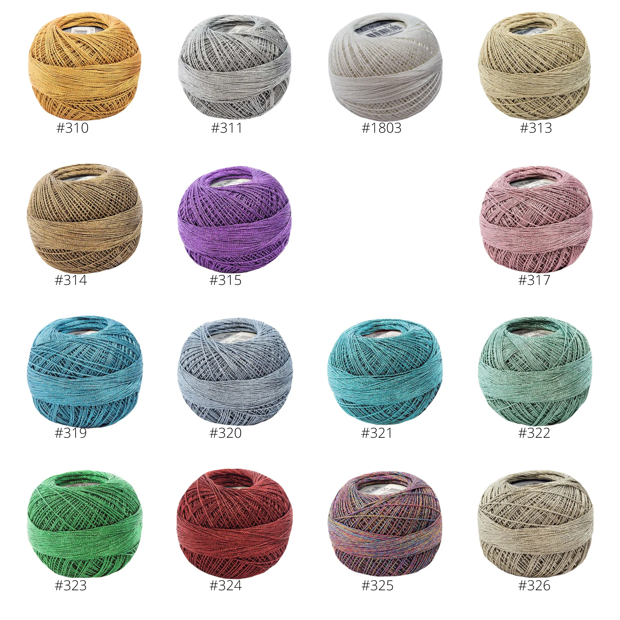 Lizbeth Metallic Thread #20 - Image 2