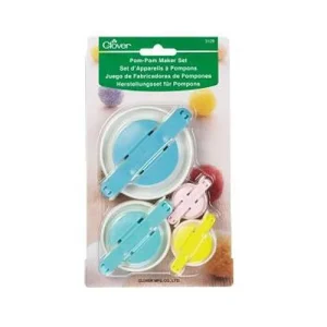 Set of 4 pom pom makers from Clover
