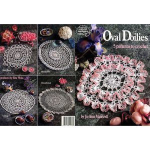 Oval Doilies 5 Crochet Patterns
