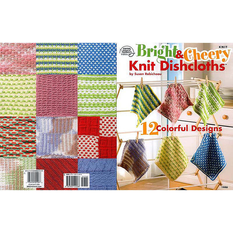 Bright & Cheery Knit Dishcloths