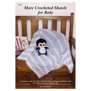 More Crocheted Shawls for Babies