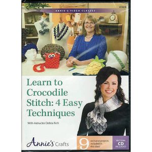 Learn to Crocodile Stitch: 4 easy techniques DVD + CD