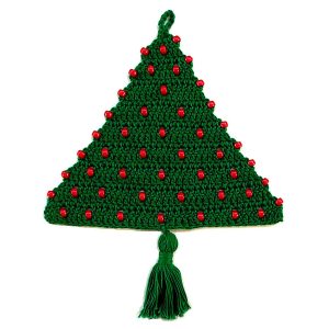 Pattern for Beaded Door Christmas Tree